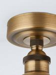 Потолочный спот Baldwin Flush John Lewis, Antique Brass - фото 4