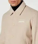 Бомбер Мелтон Regular fit Guess Jeans, бежевый - фото 4