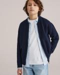 WE Fashion Кардиган 'Jongens' вязаный, цвет Marine Blue - фото 3