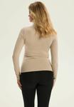 Топ ESOTIQ Long sleeved top, Beige/Sand - фото 2
