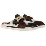 Тапочки мужские Louis Vuitton Easy Closed, коричневый / белый - фото 4