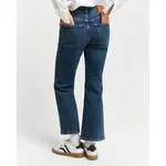 Джинсы Gant Kick Flare Fit, синий - фото 2