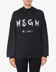 Толстовка с кистью MSGM, черный - фото