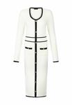 Платье LIU JO Shift dress, White Black/White - фото 7