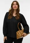 Блузка vmcjasmin Vero Moda Curve, Black - фото