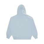 Толстовка Supreme Shoulder Script Hooded Sweatshirt, Light Blue - фото 2