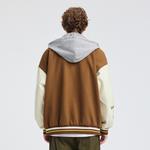 Бейсбольная куртка унисекс Crayon Shinchan, цвет Black [with hat] - фото 74