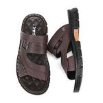 Шлепанцы мужские G.N.Shijia, темно-коричневый - фото 10