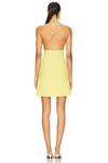 Мини-платье Kindall More To Come, yellow - фото 3