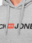Толстовка JACK & JONES Corp, Mottled Grey - фото 3