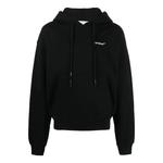 Толстовка caravaggio crowning over-print hoodie Off-White, черный - фото