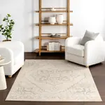 Старинный винтажный ковер Fable nuLOOM, 152x244 см, бежевый - фото 9