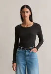 Топ с длинными рукавами Marc O'Polo Denim, Black - фото