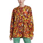 Свитшот женский оранжевый Adidas - фото 3