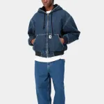 Carhartt WIP Ог активная куртка, Blue - фото 7