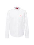 Рубашка Slim Fit на пуговицах HUGO Evito, White - фото