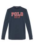 Polo Sylt Лонгслив в темно-синем цвете - фото