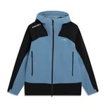 LINING Синий ветровка мужская с контрастной строчкой, Blue - фото