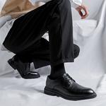 Черные туфли LUOMAIKE для мужчин - фото 3