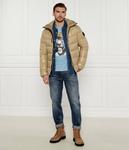 Куртка мужская Save The Duck утепленная с капюшоном, бежевый - фото 2