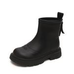 Нескользящие теплые высокие детские ботинки Budding, коричневый - фото