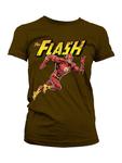 Коричневая рубашка DC Flash - фото