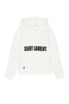 Худи Saint Laurent Reverse, цвет Naturel & Noir - фото