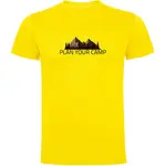 Футболка Kruskis Plan Your Camp, желтый - фото