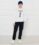 Толстовка Regular fit Guess, белый - фото 2