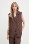 Жилет SATHENA Samsoe Samsoe, коричневый - фото 4