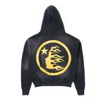 Худи Hellstar No Guts No Glory Hoodie, цвет Washed Black - фото 2