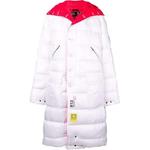 Пуховик унисекс белый R13 - фото