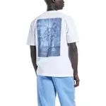 Футболка мужская белая Reebok, белый - фото 4