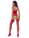 Бюстье Provocative, красный - фото 4