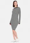 Платье-Футляр Usha, Black White - фото 2