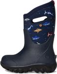 Ботинки Bogs Kids Classic Seamless Pixel Shark, цвет Navy Multi - фото 4