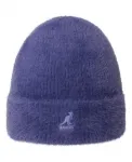 Искусственный мех шапка-бини Kangol, синий - фото