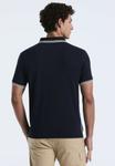 Поло Original Penguin MINI JACQUARD ARGYLE SHORT SLEEVE, Dark Sapphire/Dark Blue - фото 3
