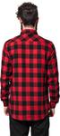 Фланелевая рубашка Urban Classics Checked Flanell, черный/красный - фото 6