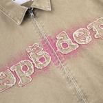 Куртка Sp5der Canvas Work Jacket 'Tan', желто-коричневый - фото 3