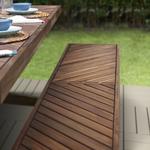 Скамейка уличная, акация, 100 см, NORRMANSÖ IKEA - фото 2