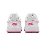 Кроссовки Nike Court Borough Low для малышей TD, White/Pink - фото 4
