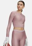 Топ Under Armour LONG-SLEEVES 1/4 ZIP, Tourmaline Pink/Pink - фото