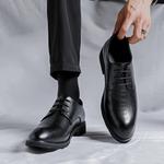 Черные туфли LUOMAIKE для мужчин - фото 2