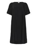 Платье KAFFE CURVE Pico Solid, черный - фото