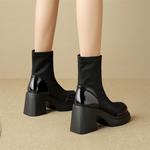 Женские ботинки на каблуке 8,5 см JOSINY, черный - фото 5