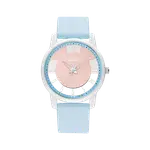 Disney Часы Mickey Series Quartz Movement Silicone Strap Watch Unisex Skeleton Dial - фото 3