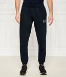 Спортивные штаны мужские Ea7 зауженные, темно-синий - фото