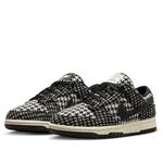 Кроссовки (WMNS) Nike x Harris Tweed Dunk Low 'White Black' - фото 4