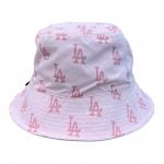 New Era Polyester Bucket Hats Unisex Ecru/Pink - фото 3